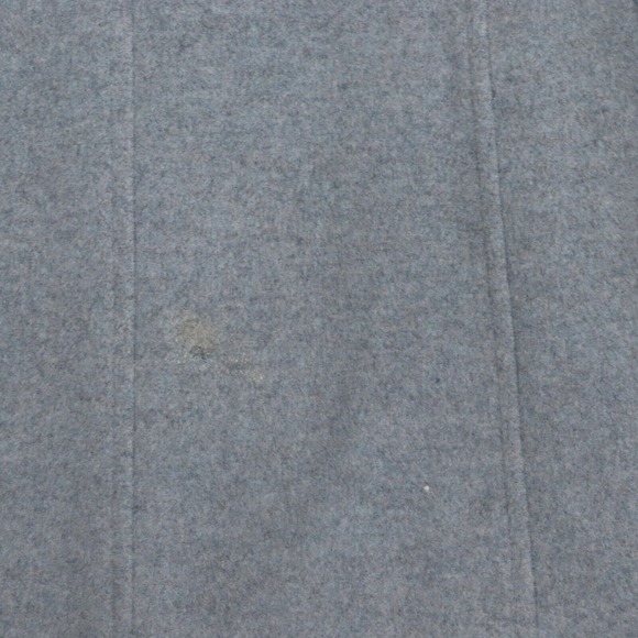 J Crew Gray Wool Cashmere Blend Long Peacoat Womens Size T6 - Picture 7 of 10